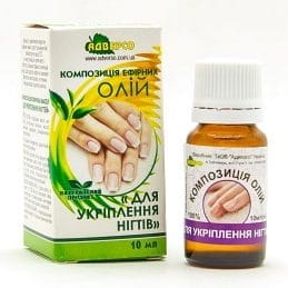 Olejek do Wzmocnienia Paznokci, 100% Naturalny, Adverso, 10 ml