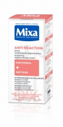 MIXA Anti Reaction Krem nawilżająco regenerujący na twarz i pod oczy dla skóry reaktywnej 50 ml