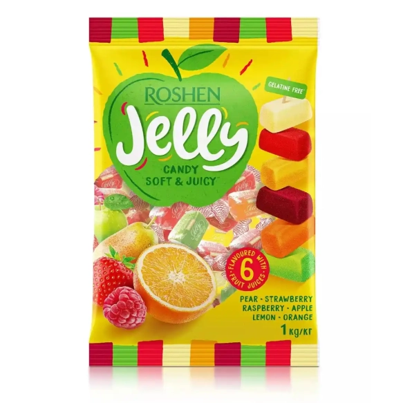 Cukierki Galaretki JELLY, Roshen, 1kg