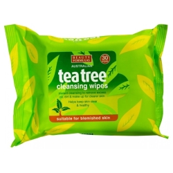 Oczyszczające Chusteczki do Twarzy Tea Tree, Beauty Formulas, 30szt