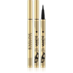 Водостойкая подводка-фломастер для глаз Eveline Cosmetics Waterproof Eyeliner Variete, 7мл