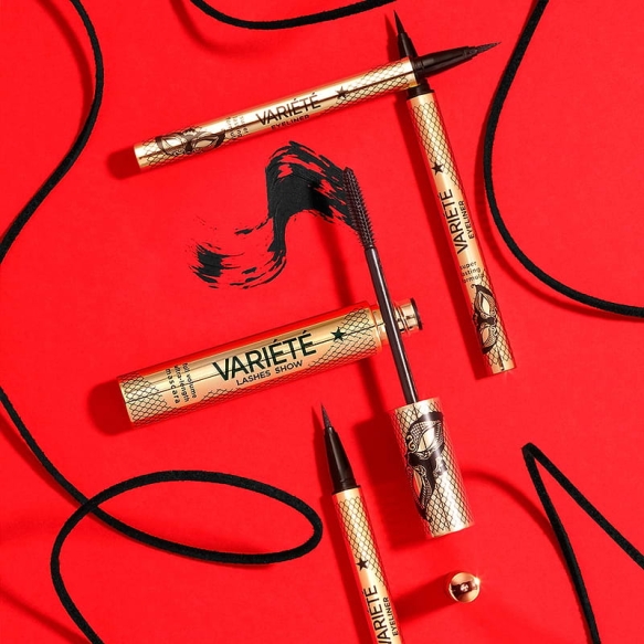 EVELINE Eyeliner wodoodporny w pisaku Variete - czarny