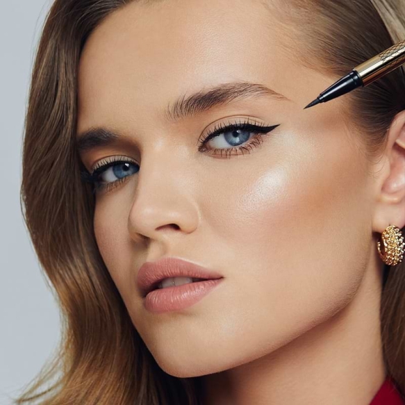 EVELINE Eyeliner wodoodporny w pisaku Variete - czarny