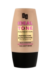 AA Make Up Ideal Tone Podkład Perfekcyjne Dopasowanie nr 103 light beige  30ml