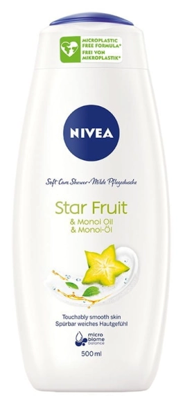 NIVEA Care Shower Pielęgnujący żel pod prysznic Star Fruit & Monoi Oil 500 ml