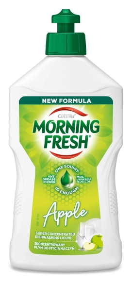 CUSSONS Morning Fresh Skoncentrowany płyn do mycia naczyń - Apple 400 ml