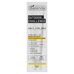 BIELENDA Only For Men Outdoor Challenge Krem roll-on nawilżająco-przeciwzmarszczkowy pod oczy dla mężczyzn 15 ml