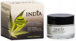 Конопляный Крем для Зрелой Кожи Лица, India Cosmetics, 50мл