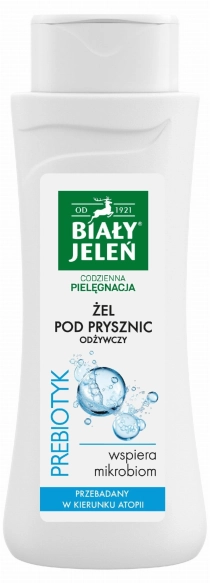 BIAŁY JELEŃ Codzienna Pielęgnacja Żel pod prysznic odżywczy - Prebiotyk 300 ml