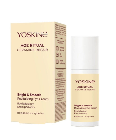 YOSKINE Age Ritual Rewitalizujący krem pod oczy Rozjaśnia i wygładza 30 ml