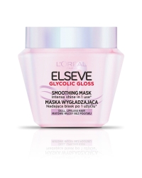 LOREAL ELSEVE Glycolic Gloss Maska wygładzająca nadająca blask do włosów matowych i bez połysku 300 ml
