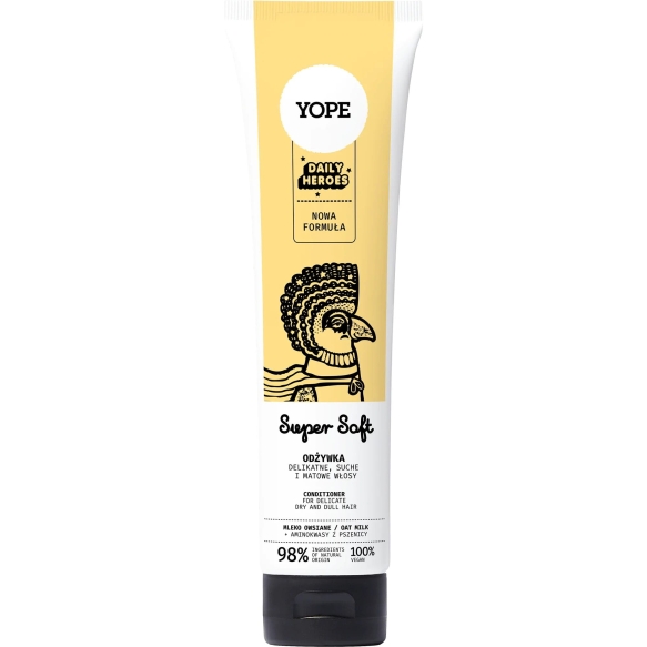 Mleko Owsiane Naturalna Odżywka do Włosów, Yope, 170 ml