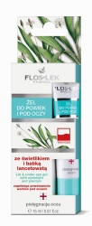 FLOSLEK Oczy Żel do powiek i pod oczy ze świetlikiem i babką lancetowatą 15 ml