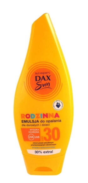 Dax Sun Emulsja ochronna do opalania SPF 30 Rodzinna  250ml