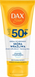 DAX Sun Krem ochronny do twarzy dla skóry wrażliwej SPF 50+ Ceramidy 50 ml