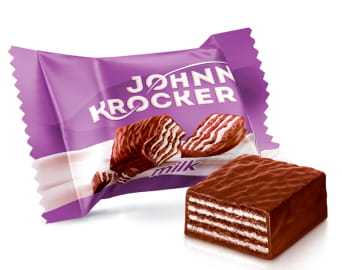 Wafelki Johnny Krocker MILK Roshen, 1kg