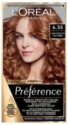 LOREAL Preference Farba do włosów 6.35 Jasny Bursztyn 1 op.