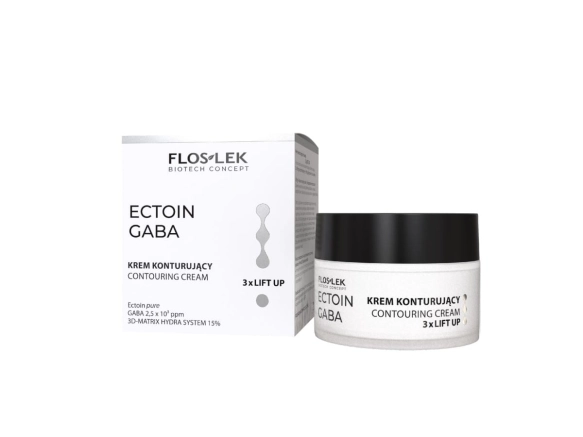 FLOSLEK Ectoin Gaba Krem konturujący do twarzy 50 ml
