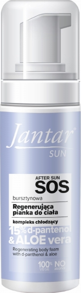 FARMONA Jantar Sun Bursztynowa regenerująca pianka do ciała z kompleksem chłodzącym 150 ml