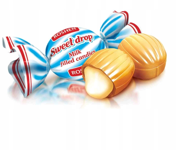Cukierki Sweet Drop, Landrynki z Nadzieniem, Roshen, 1kg