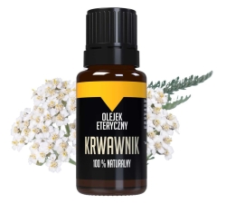 Yarrow (Achillea millefolium) Essential Oil – Pure & Natural, Bilovit, 10ml