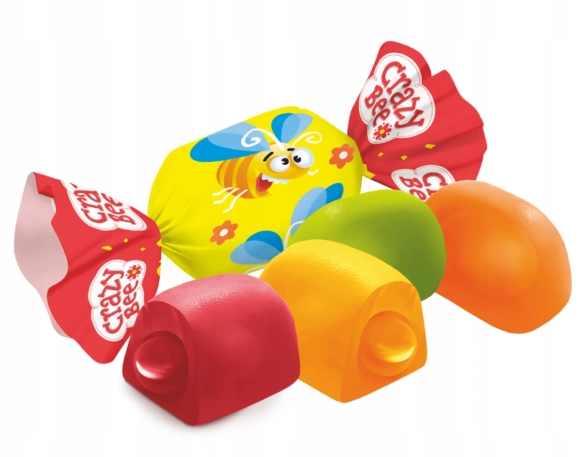Galaretki CRAZY BEE FRUTTY Roshen, 1kg