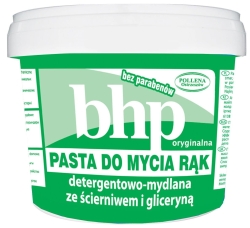 BHP Pasta do mycia rąk detergentowa-mydlana ze ścierniwem i gliceryną 500ml