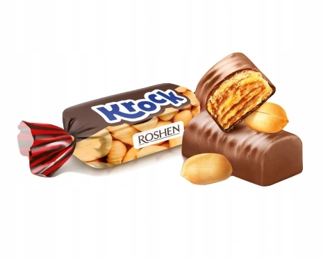 Krock Cukierki z Karmelem i Orzechami, Roshen, 1kg
