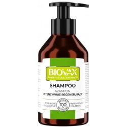 L`BIOTICA Biovax Szampon intensywnie regenerujący -  Bambus+ Olej Avocado 200ml