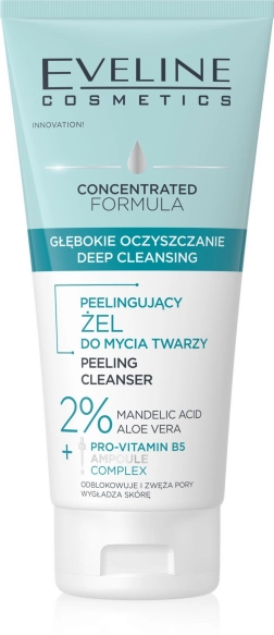 EVELINE Peelingujący Żel do mycia twarzy - głębokie oczyszczanie 150 ml