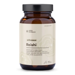 Mycodrop, Reishi 30:1, 30% beta-glukan, Aura Herbals, 60 kapsułek