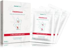 Plastry rozgrzewające Thermolka, Cannaderm, 3 sztuki