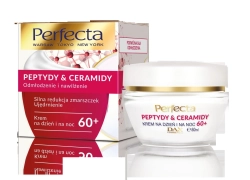 PERFECTA Peptydy & Ceramidy 60+ Krem na dzień i noc Silna redukcja zmarszczek i ujędrnienie 50 ml