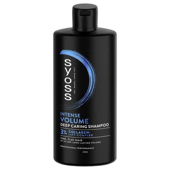 SYOSS Volume Szampon nadający objętość do włosów cienkich i delikatnych 440 ml