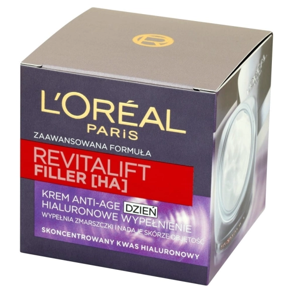 LOREAL Revitalift Filler [HA] Intensywnie Wypełniający Krem anti-age na dzień  50 ml