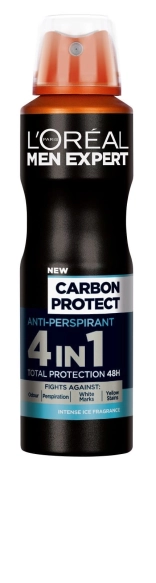 LOREAL Men Expert Dezodorant spray Carbon Protect 4w1 48H 150 ml