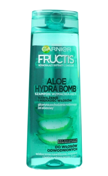 GARNIER Fructis Aloe Hydra Bomb Szampon nawilżający do włosów odwodnionych  400 ml