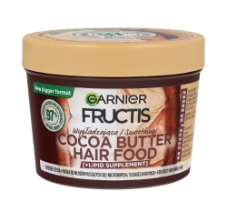 GARNIER Fructis Hair Food Maska wygładzająca do włosów puszących się i niesfornych - Cocoa Butter 400 ml