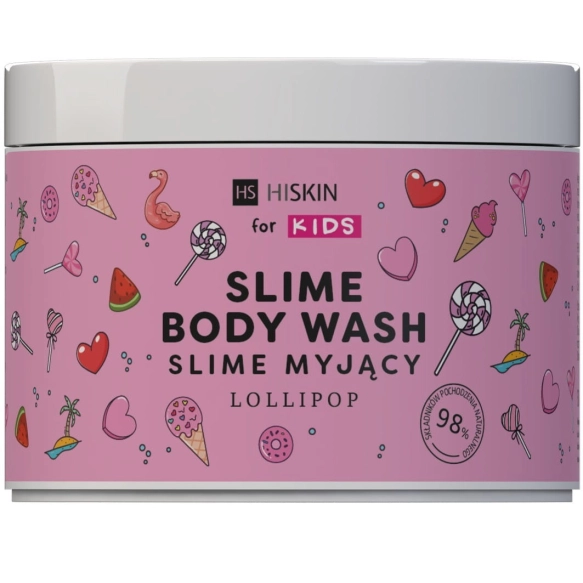 HISKIN for Kids Slime myjący do ciała Lollipop 150 ml