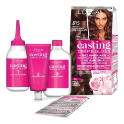LOREAL Casting Creme Gloss Krem koloryzujący nr 515 Mroźna Czekolada