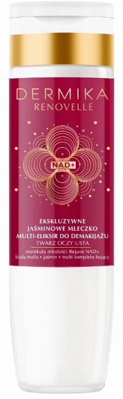 DERMIKA Renovelle Ekskluzywne jaśminowe mleczko - multi eliksir do demakijażu 200 ml
