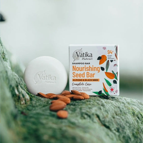 Odżywczy Szampon w Kostce Complete Care, Dabur Vatika Naturals