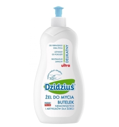 Dzidziuś Żel do mycia butelek niemowlęcych hipoalergiczny, 500 ml