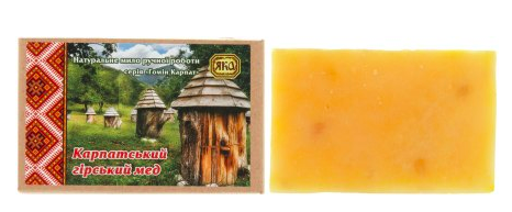Mydło Naturalne Ręcznie Robione Karpacki Miód, Yaka