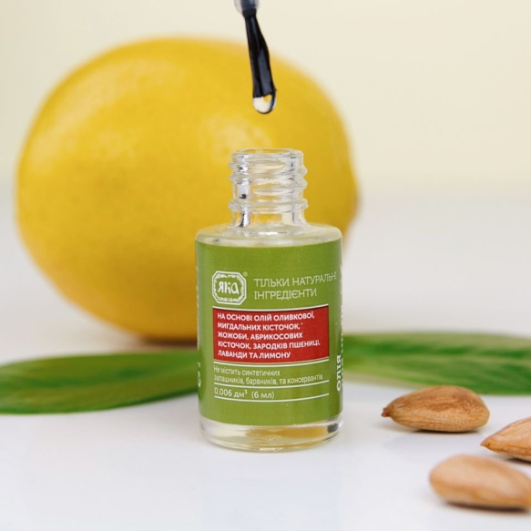 Olejek (Odżywka) do Paznokci i Skórek na bazie Olejków Roślinnych, Yaka, 100% Naturalny