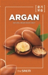 THE SAEM Natural Mask Sheet Maska na tkaninie Argan