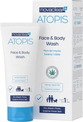 NOVACLEAR Atopis Płyn do mycia twarzy i ciała 200 ml