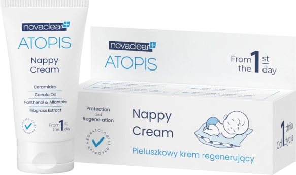 NOVACLEAR Atopis Pieluszkowy krem regenerujący 50 ml