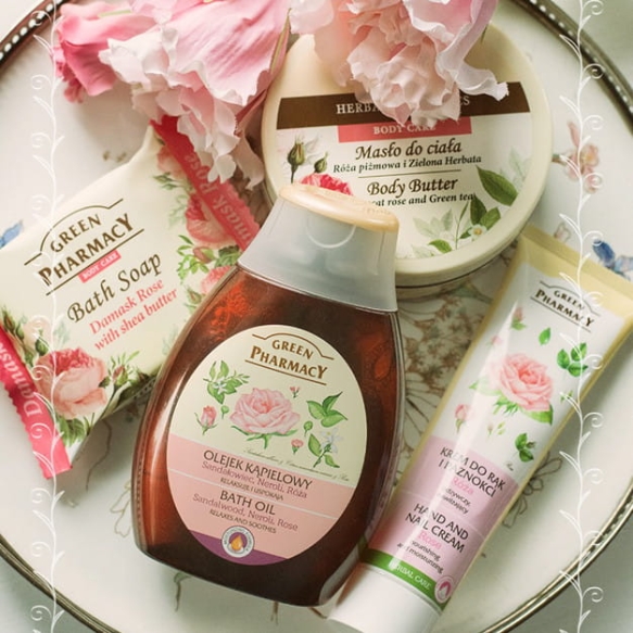 Mydło Toaletowe Róża Damasceńska i Masło Shea, Green Pharmacy