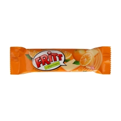 Cukierki Fritt, Witaminowa guma rozpuszczalna z witaminą C o smaku pomarańczowym, 35 g